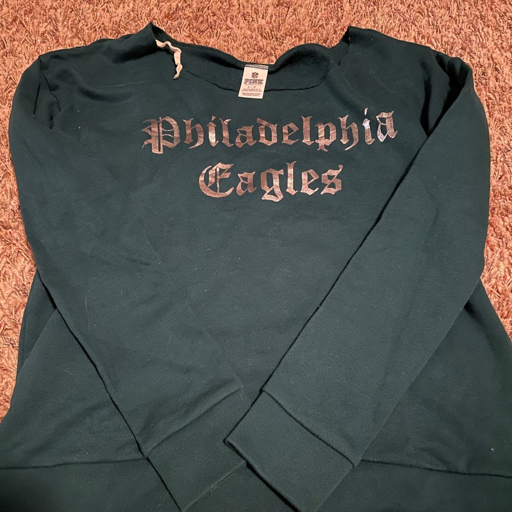 Victoria secret pink Philadelphia eagles sweatshirt
